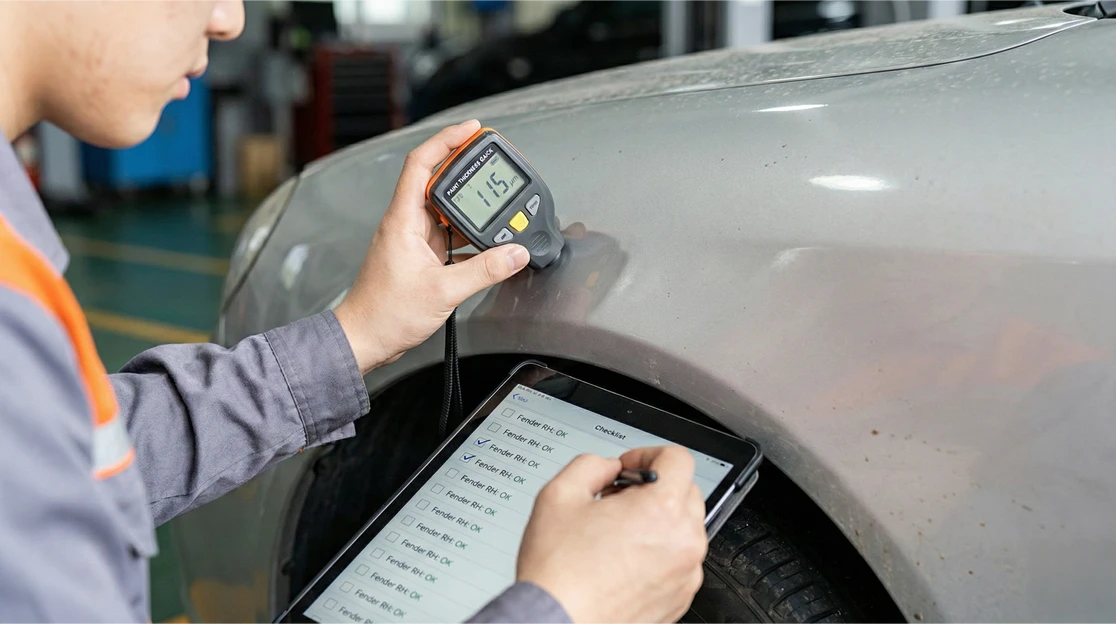 차량 성능기록부 점검 실습