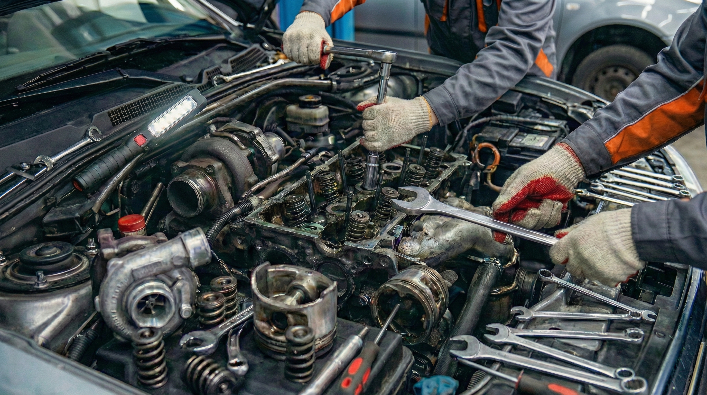 자동차정비기사 실습